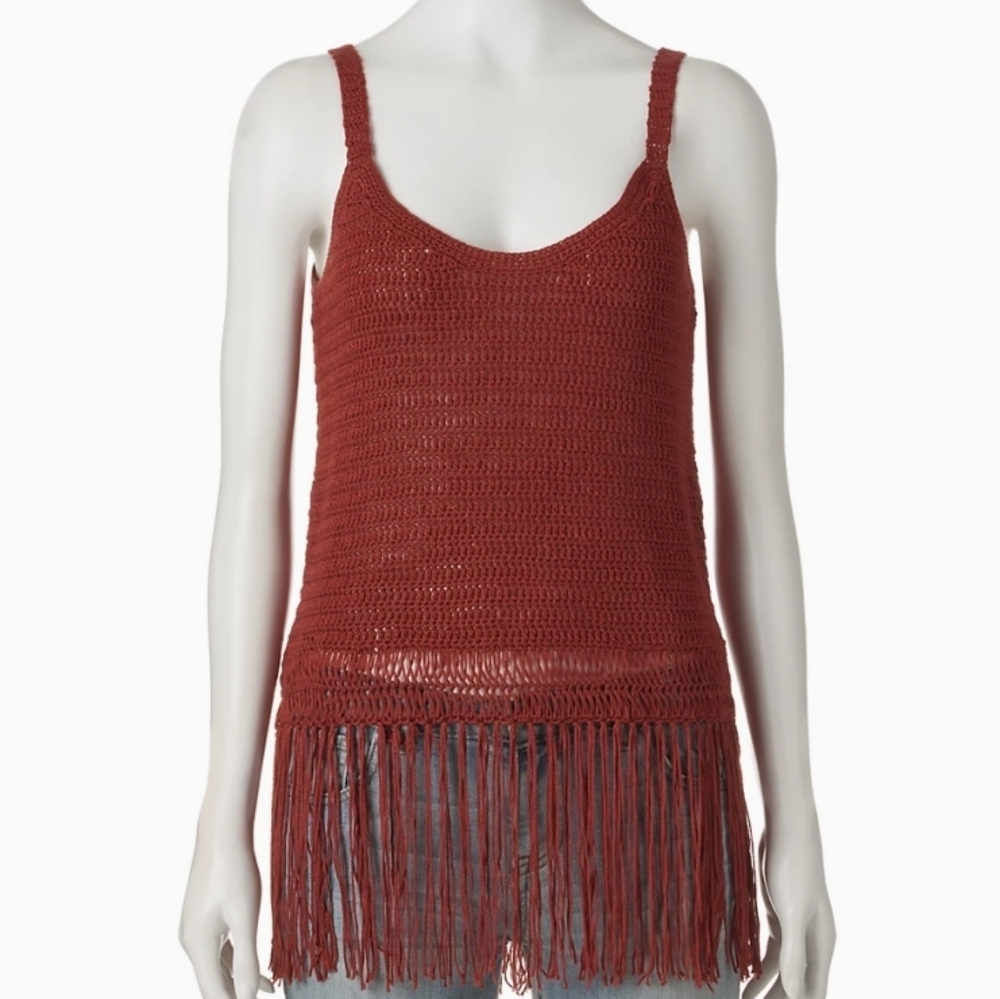 Cloud Chaser Boho Fringe Top